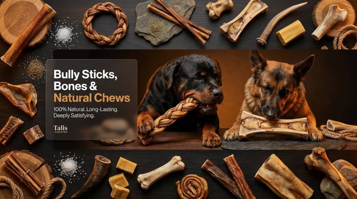 Bully Sticks, Bones & Natural Chews