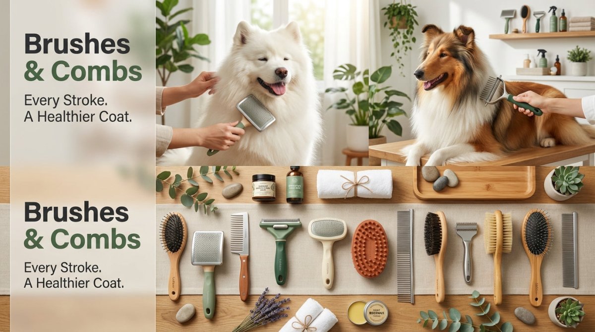 Dog Brushes & Combs