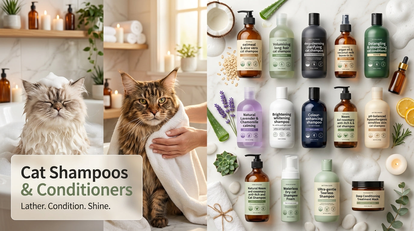 Cat Shampoos & Conditioners