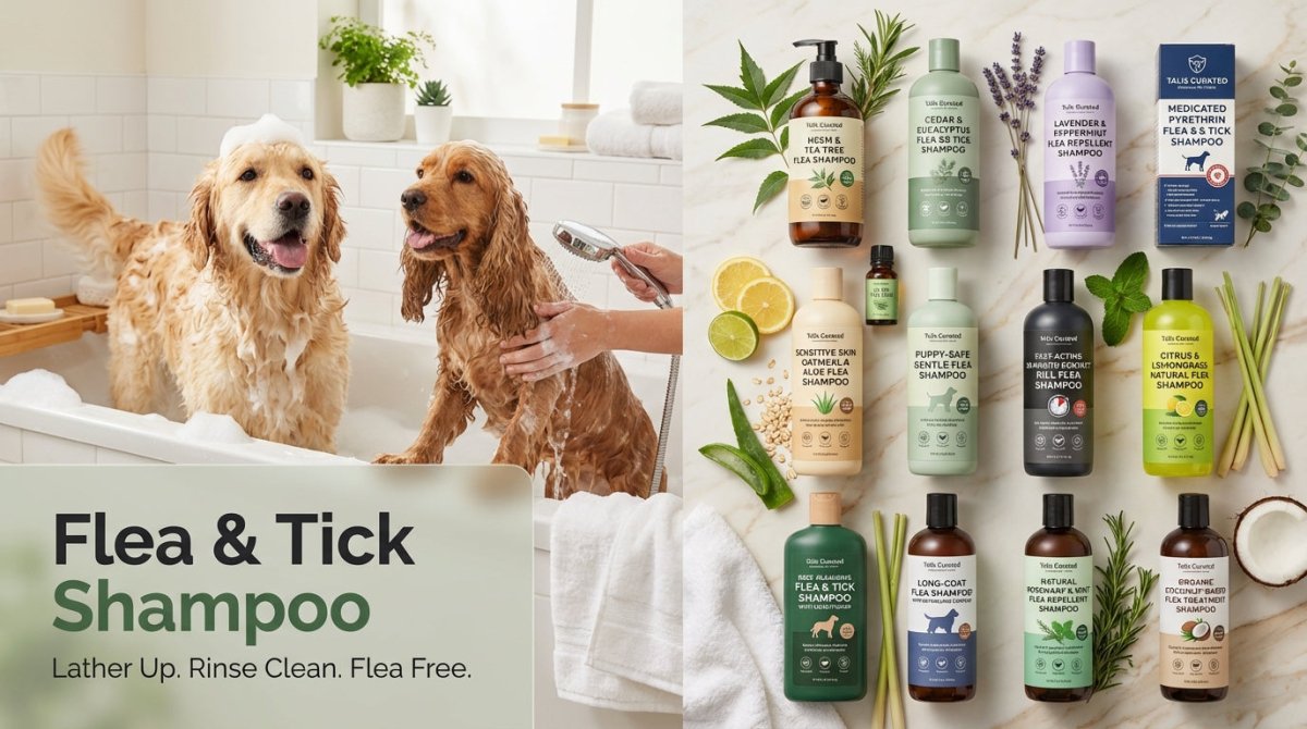 Flea and Tick Shampoo For Dogs - Talis Us