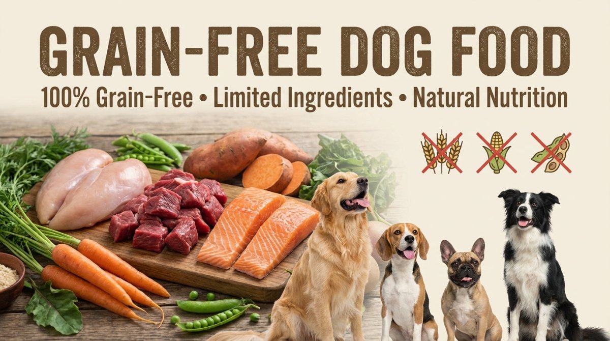 Grain free dog food
