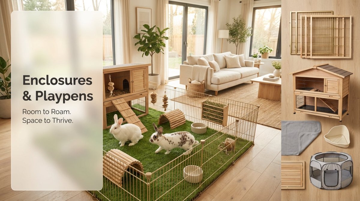 Rabbits Enclosures & Playpens