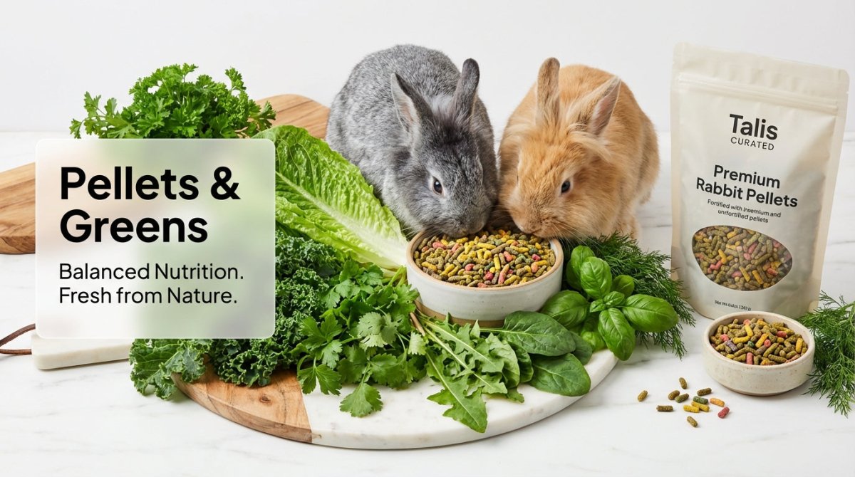 Rabbits Pellets & Greens