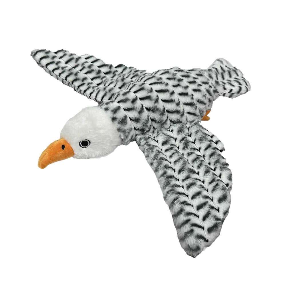 Petlou Zoo Friends Eagle Squeaky Plush Dog Toy 16"