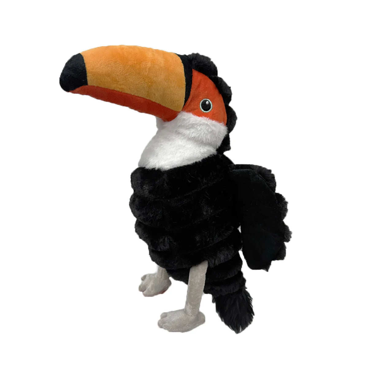 Petlou Zoo Friends Toucan Squeaky Plush Dog Toy 16"