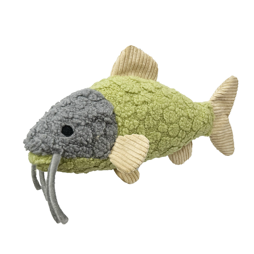 Petlou Aqua Cuddles Catfish Dog Toys 16"