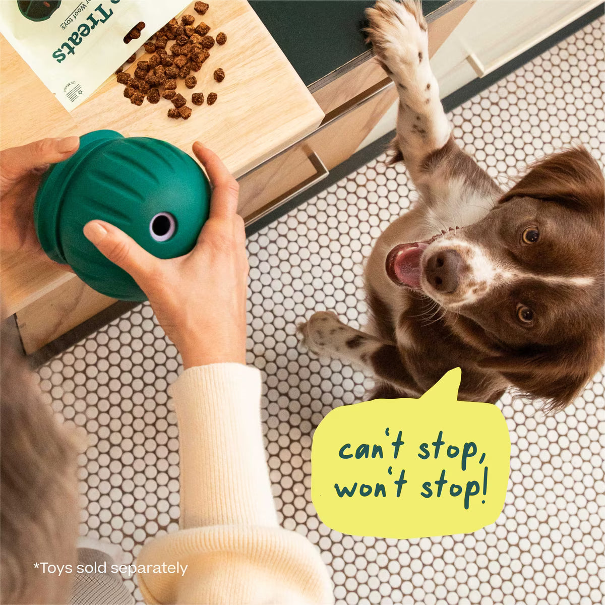 Woof Air-Dried Puzzle Training Chicken Natural Dogs Chew Treats