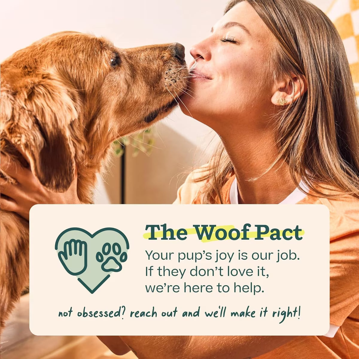 Woof LickWells Calming Peanut Butter Spread Lickable Dog Supplement
