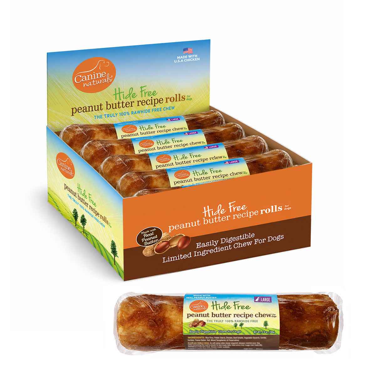 Canine Naturals Hide Free Dog Chew Treat