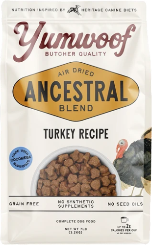 YumWoof Ancestral Blend Turkey Air-Dried Dog Food