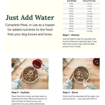 360 Pet Nutrition Raw Formula Multi - Protein Grain - Free Adult Freeze - Dried Dog Food - Talis Us