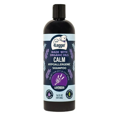 4 - Legger Calm Organic Lavender Natural Dog Shampoo with Calendula 16 oz - Talis Us