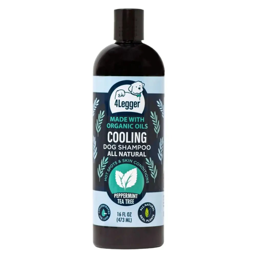 4 - Legger Cooling Organic Tea Tree Oil Dog Shampoo For Itchy Skin 16 oz - Talis Us