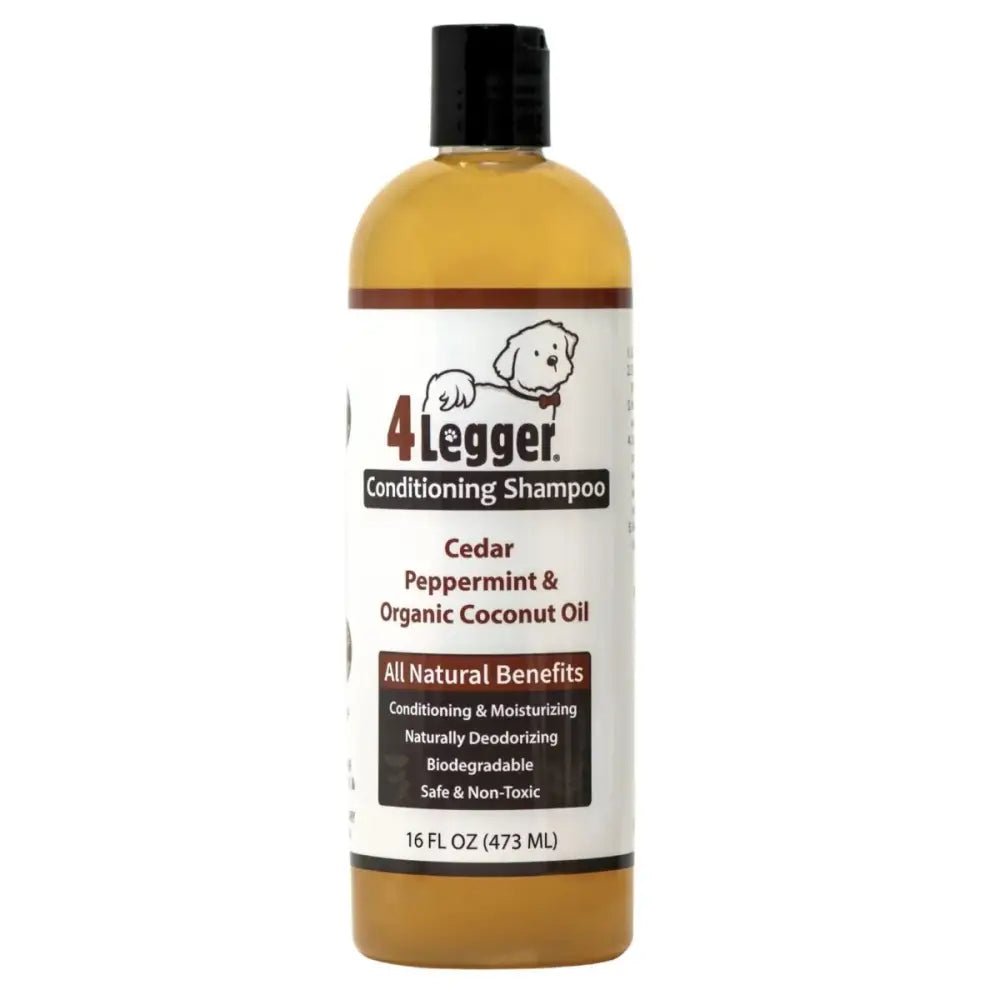 4 - Legger Natural Cedar Dog Shampoo and Conditioner with Peppermint & Eucalyptus 16 oz - Talis Us