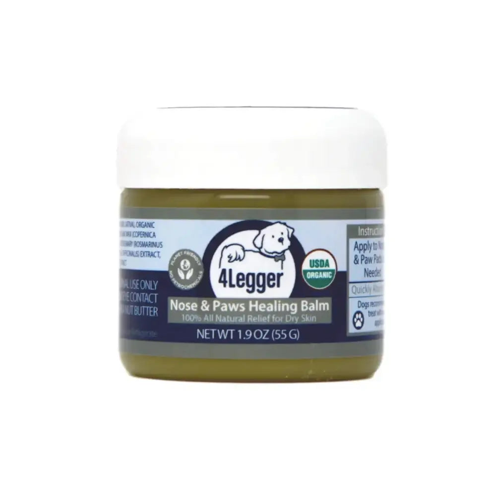 4 - Legger Usda Certified Organic Healing Balm For Dog Nose and Paw Pads 5 oz - Talis Us