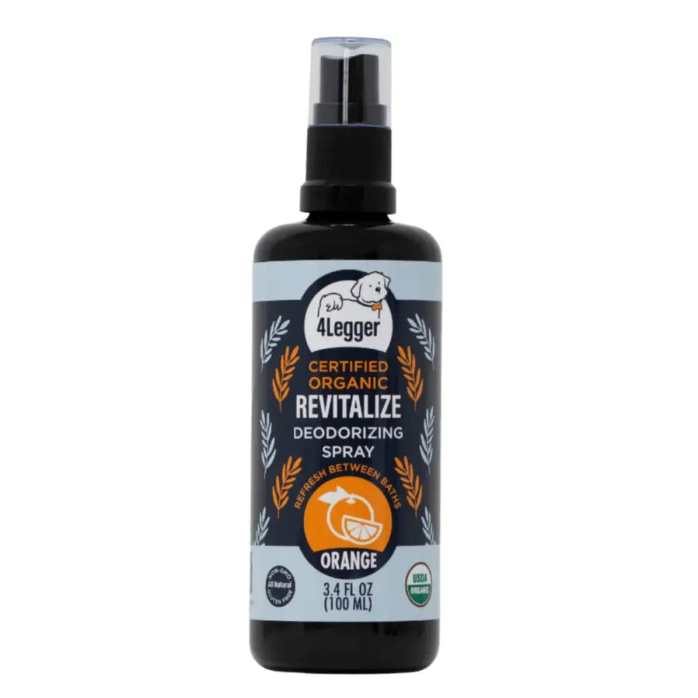 4 - Legger Usda Certified Organic Sweet Orange Dog Deodorizing Spray 3.4 oz - Talis Us