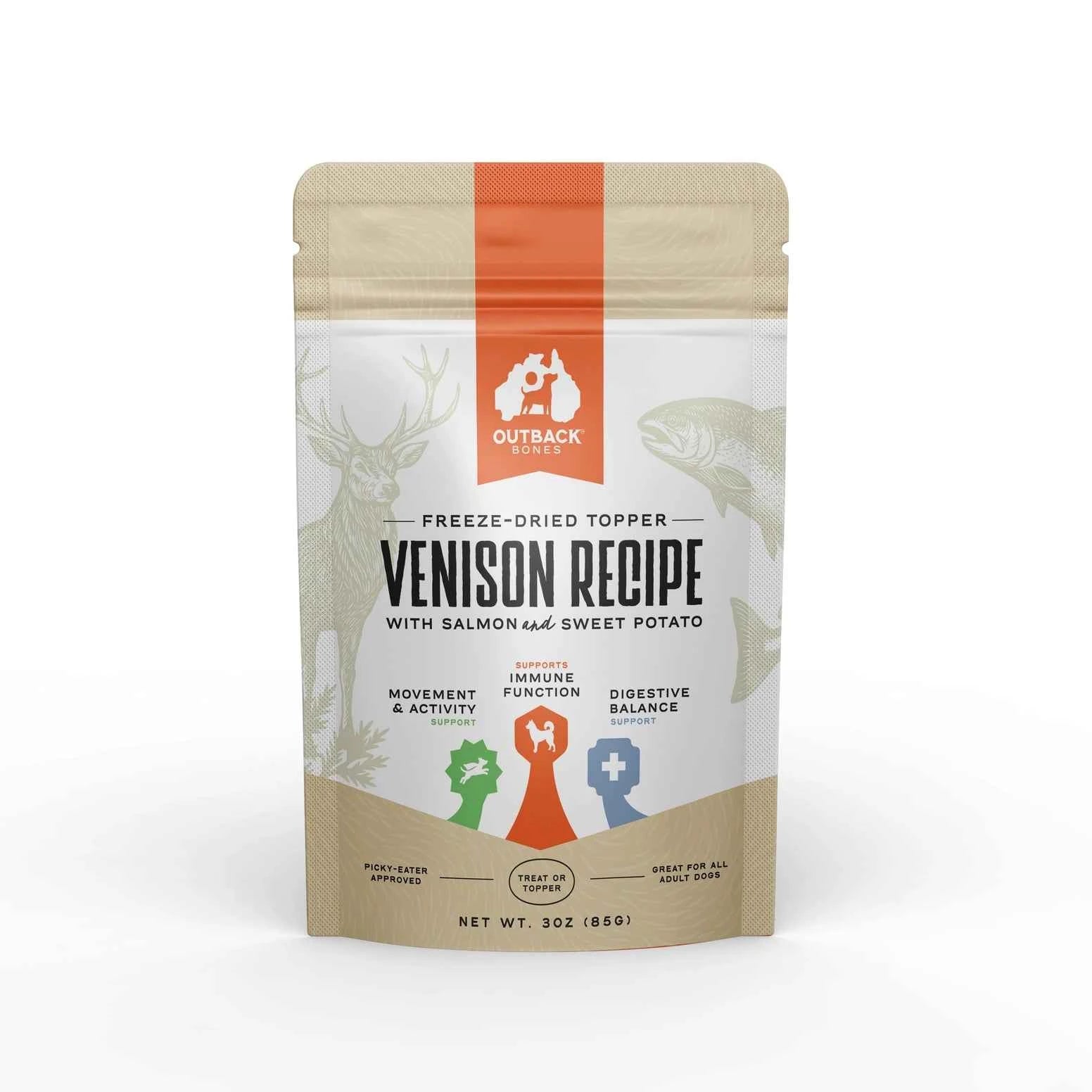 Superboost Freeze-dried Venison Meal Topper 3 oz