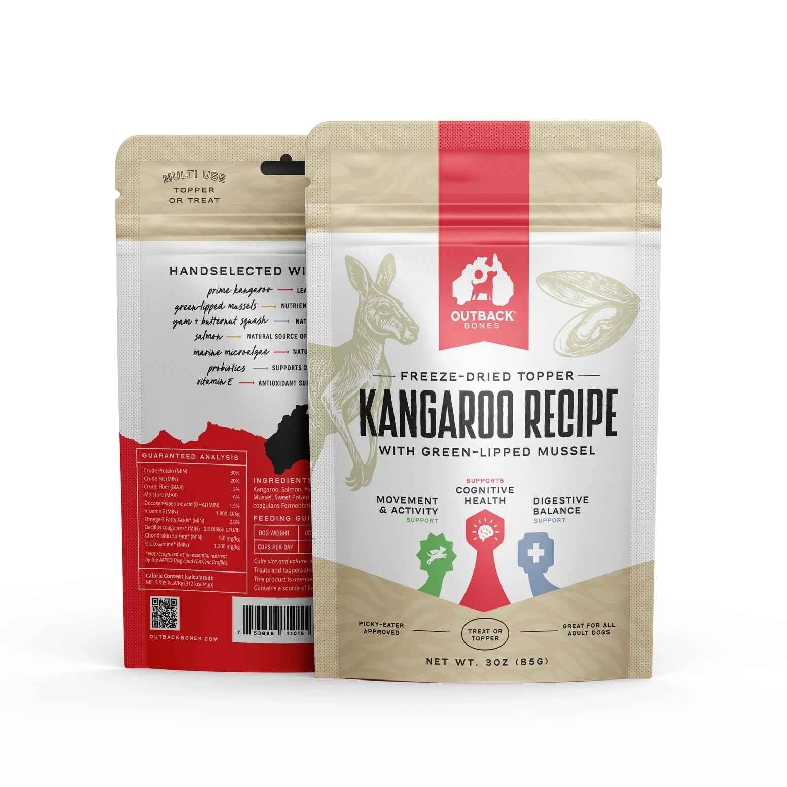 Superboost Freeze-dried Kangaroo Meal Topper 3 oz