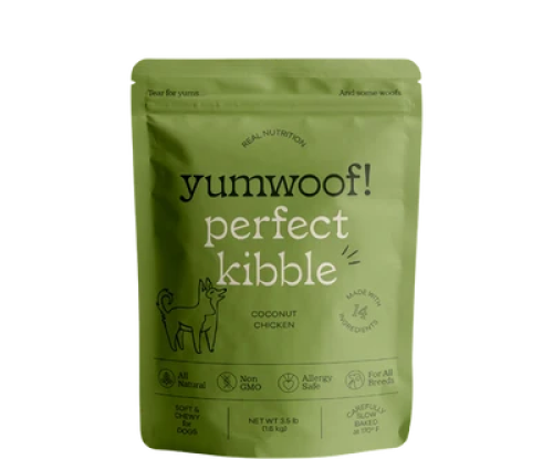Yumwoof Natural Pet Food Perfect Kibble Gut Health Coconut Chicken Air-Dried Dog Food