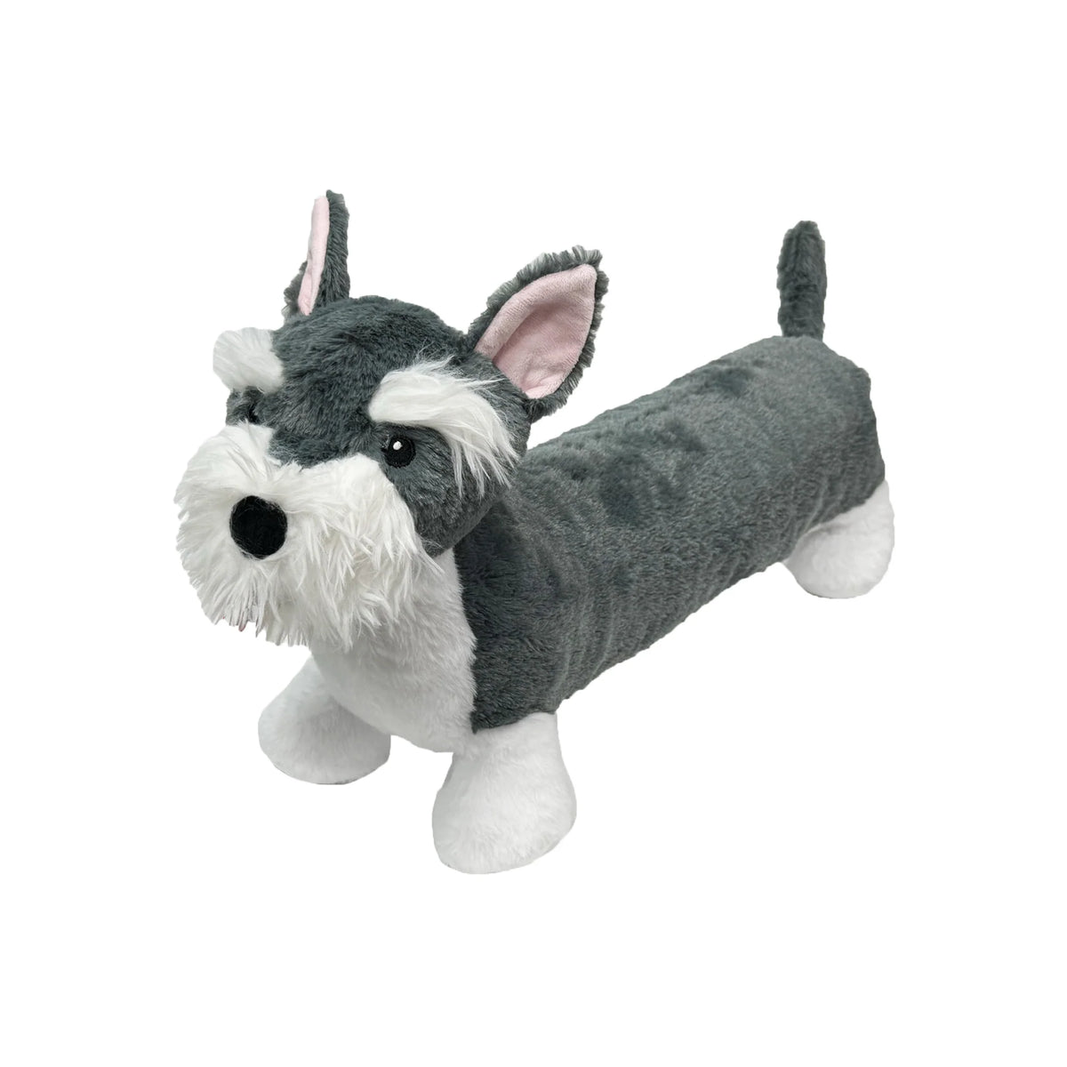 Petlou Schnauzer Squeaky Plush Dog Toy 22"