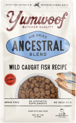 YumWoof Ancestral Blend Wild Caught Fish Air-Dried Dog Food