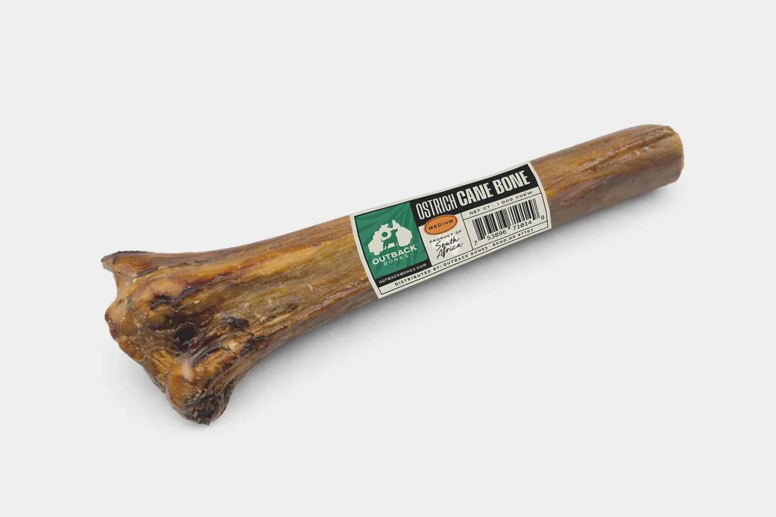 Ostrich Cane Bone Dog Treat