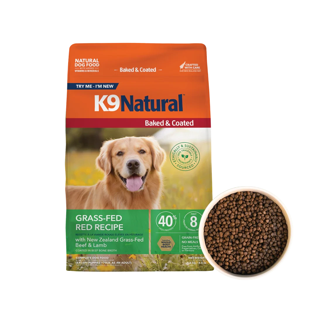 K9 Natural Baked & Coated Grass-Fed Red Dog Food