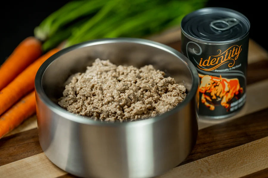 Identity 95% Free-Range Angus Beef & Beef Broth Pâté Wet Dog Food 12/13OZ