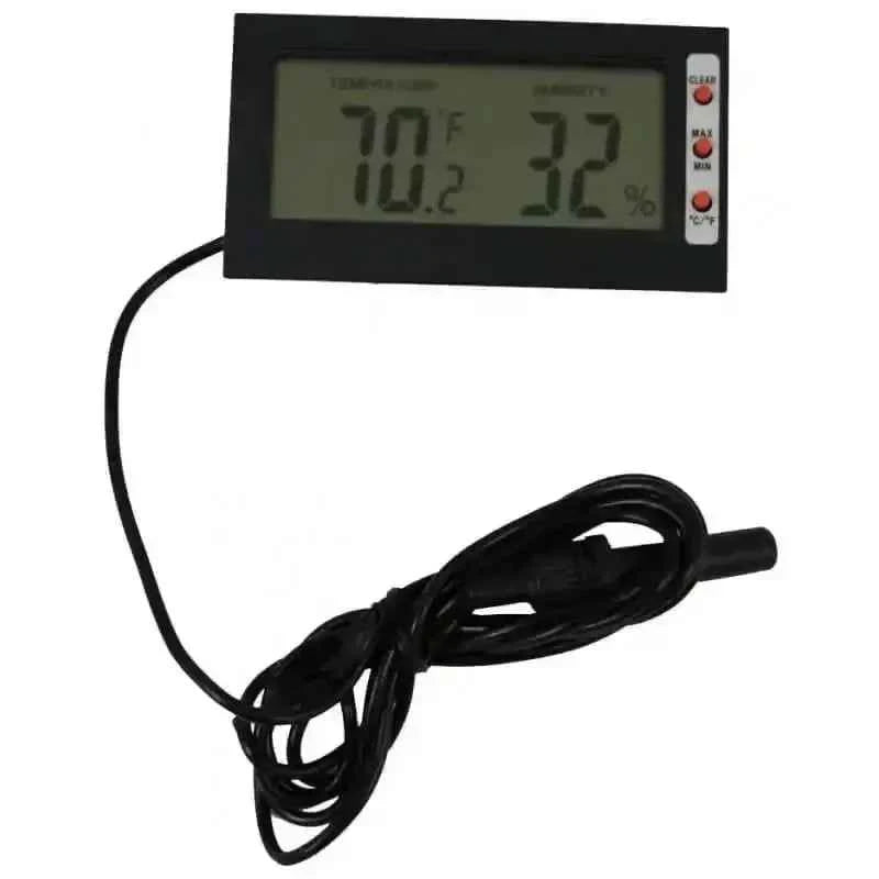 Digital Thermometer and Hygrometer for Terrariums Egg Incubator
