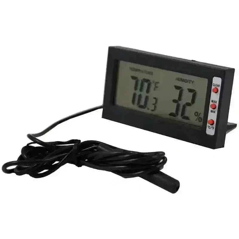 Digital Thermometer and Hygrometer for Terrariums Egg Incubator