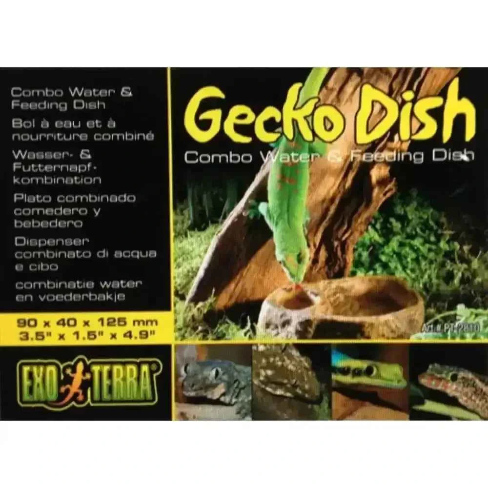 Exo Terra Reptile Gecko Combo Water & Feeding Dish Bowl