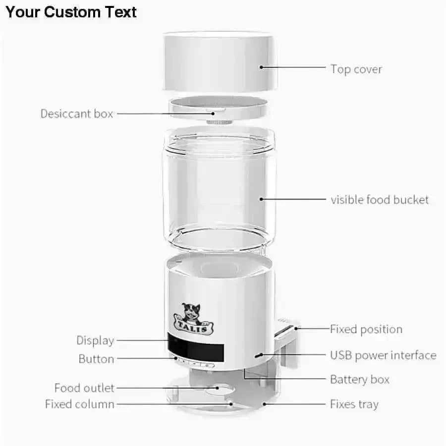 Feeder Food Fish Smart Timer Automatic Aquarium Feeding Tank Auto Device