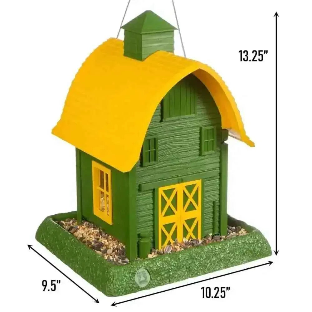 Green Barn Birdfeeder