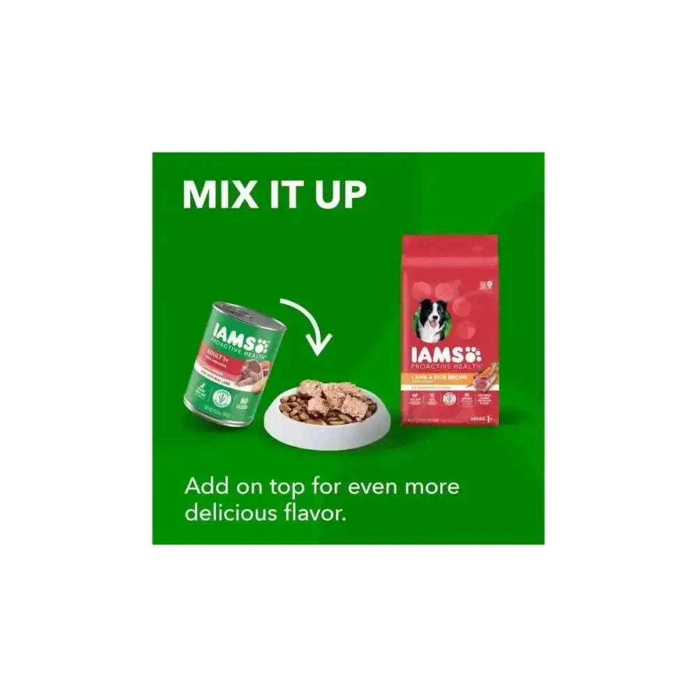 IAMS ProActive Health Adult Lamb Rice Dry MiniChunk Dog Food 30 lb IAMS CPD