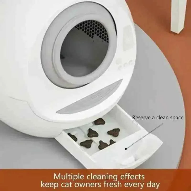 Luxury Automatic Smart Anti-Splash scoopfree self-cleaning cat litter box