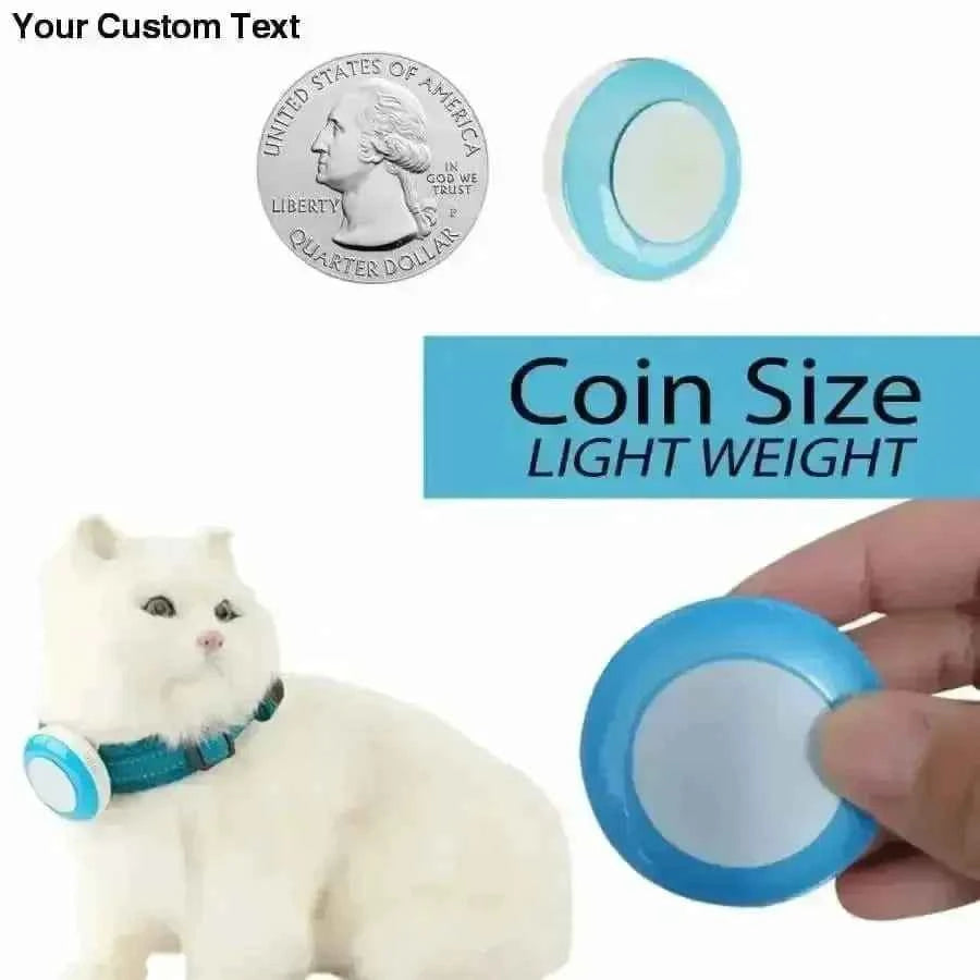 New GPS Pet Tracker, Waterproof Smart WiFi Mini Portable Pet Anti-Lost GPS