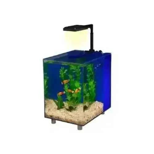 Penn Plax 2 Gallon Prism Glass Aquarium Kit
