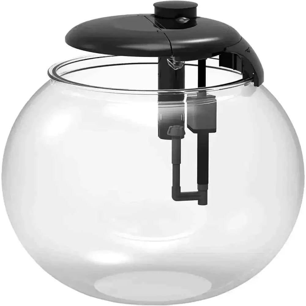 Penn-Plax AquaSphere Aquarium for Freshwater and Saltwater Filtration System and LED Light Display