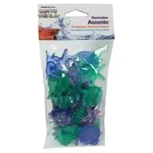 Penn-plax Betta World Decorative Accents Assorted Sea Shapes