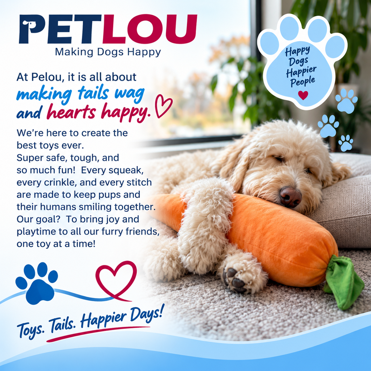 Petlou Tuggyz Spoonbill Dog Tug Toy 16"