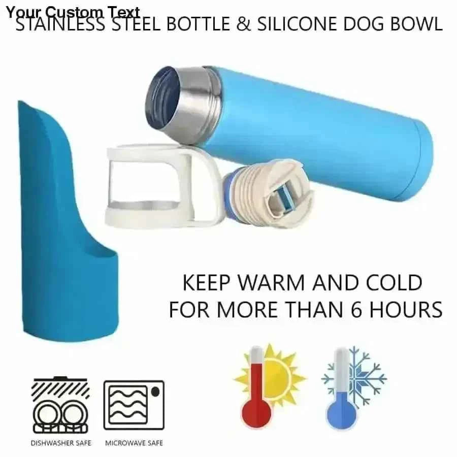 Portable Water Bottle for Walking Stainless Steel