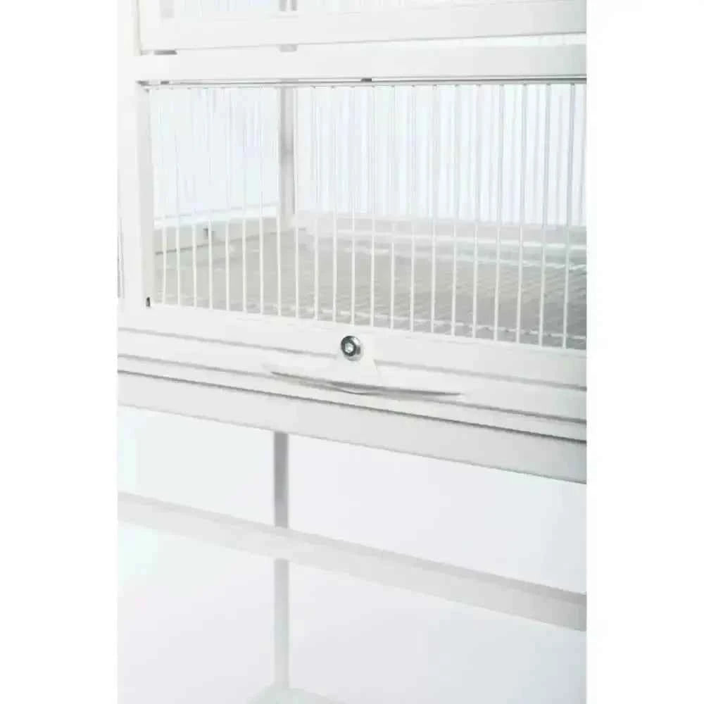 Powder-coated steel construction Flight Cage w/ Stand