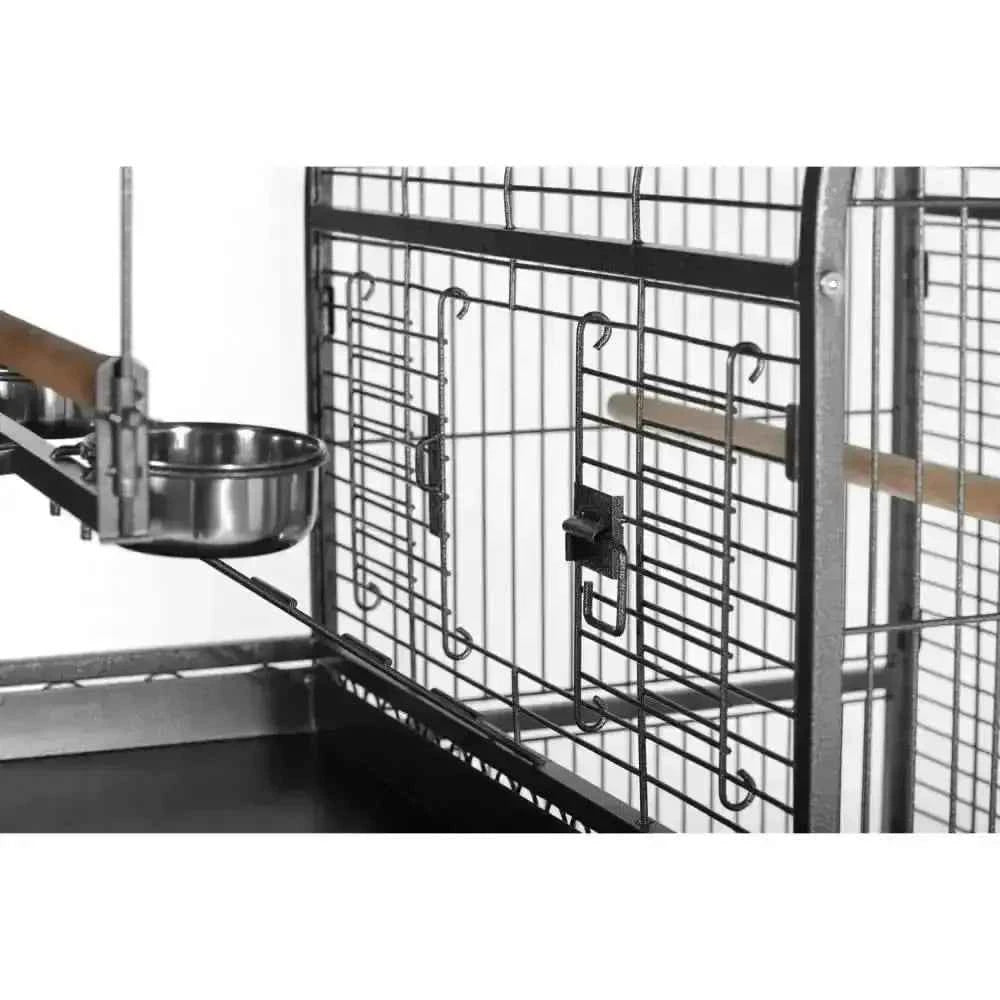 Prevue Pet Deluxe Parrot Dometop Cage with Playtop