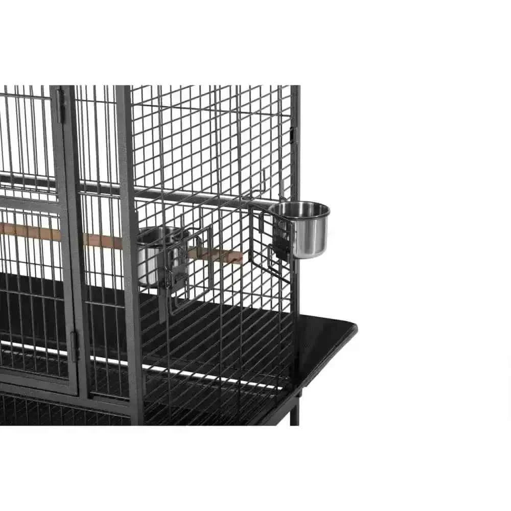 Prevue Pet Deluxe Parrot Dometop Cage with Playtop