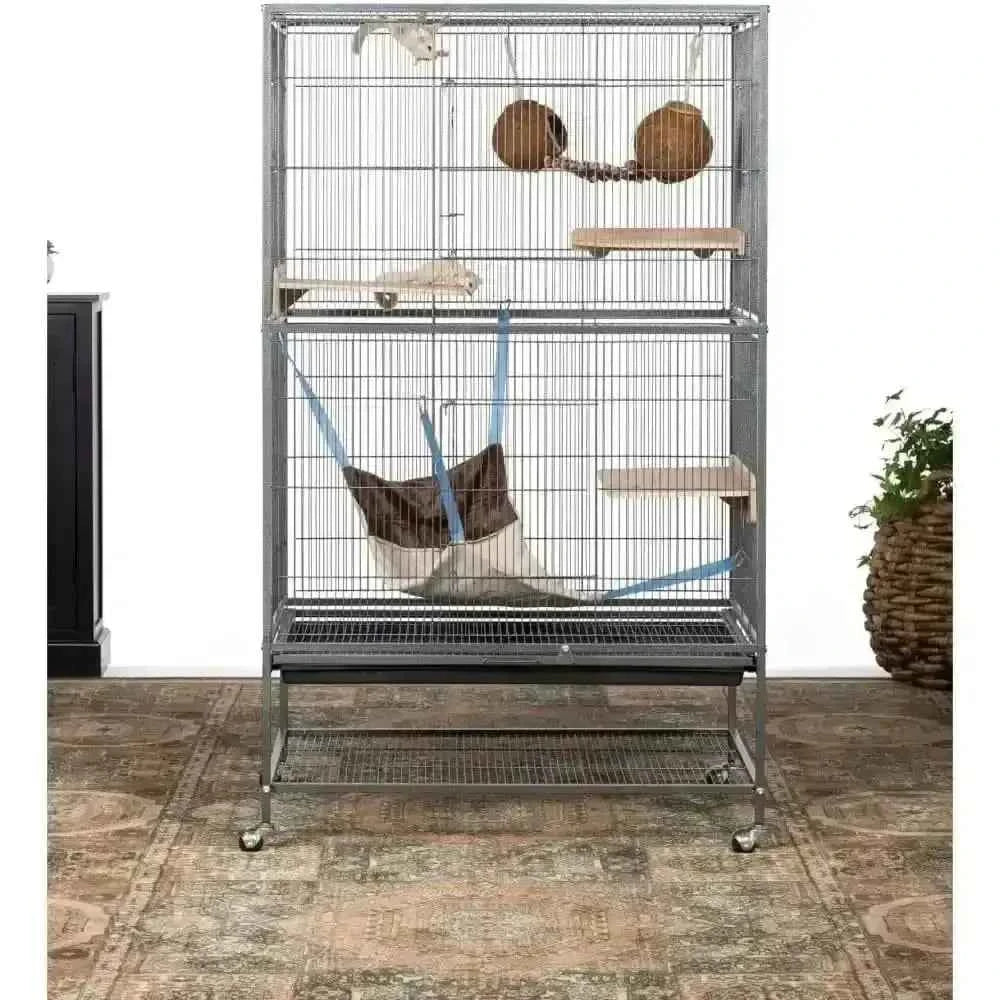 Prevue Pet Products Small Bird Wrought Iron Flight Bird Cage F041