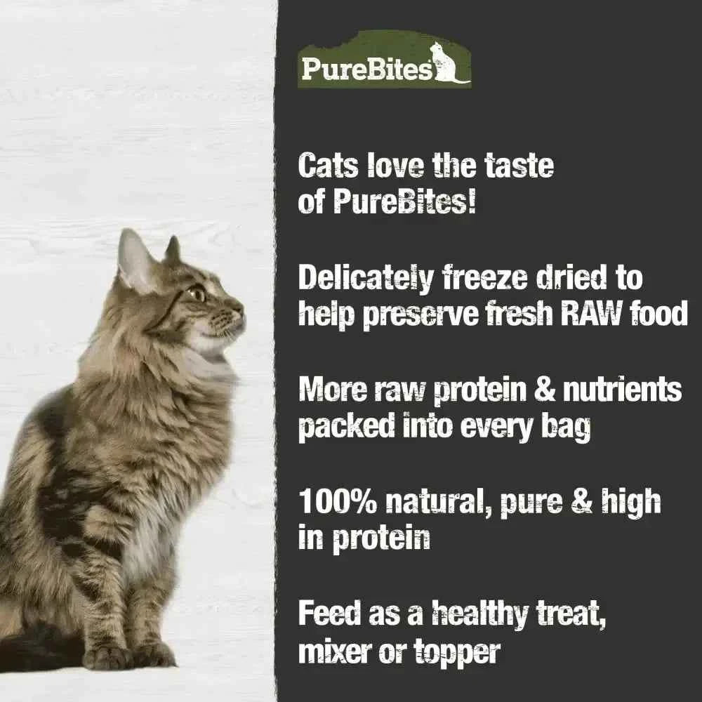 PureBites Beef Liver Freeze-Dried Cat Treats 1.55 oz