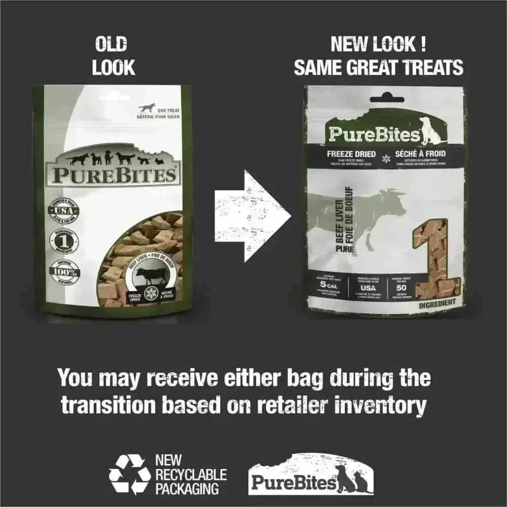 PureBites Beef Liver Freeze Dried Dog Treats
