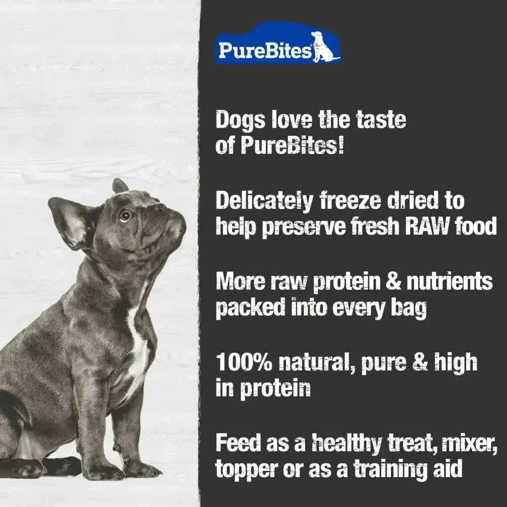 PureBites Cheddar Cheese Freeze Dried Dog Treats 4.2 oz