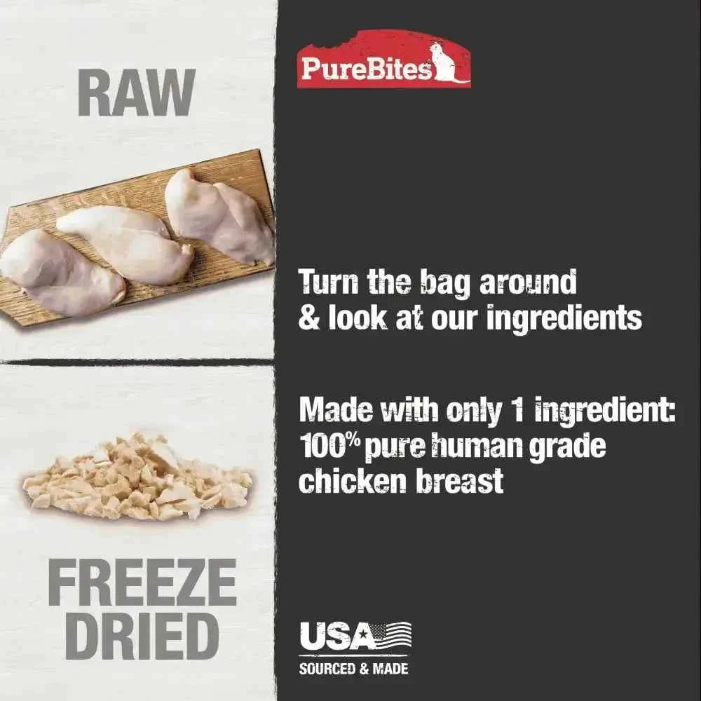 PureBites Chicken Breast Freeze-Dried Cat Treats