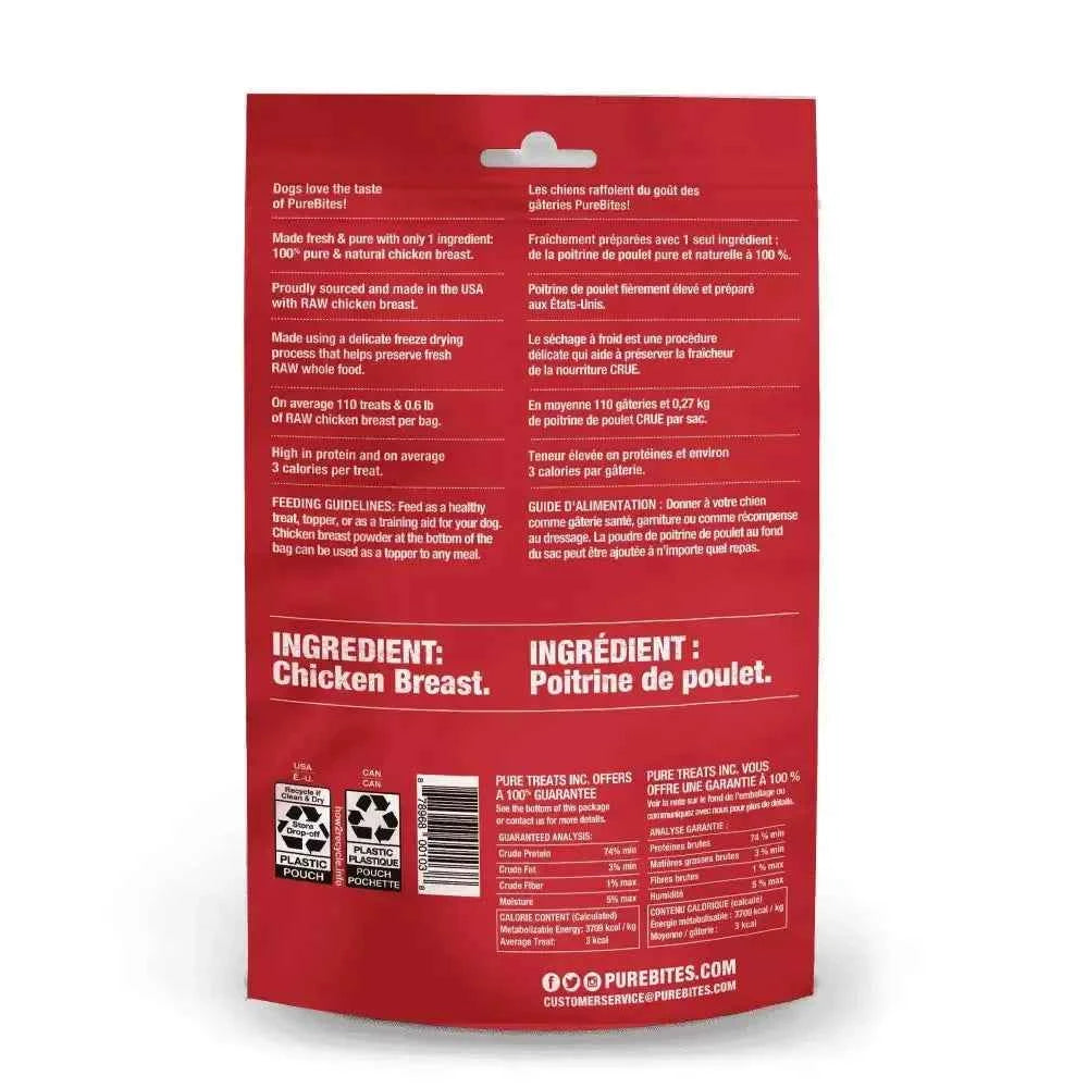 PureBites Chicken Breast Freeze Dried Dog Treats